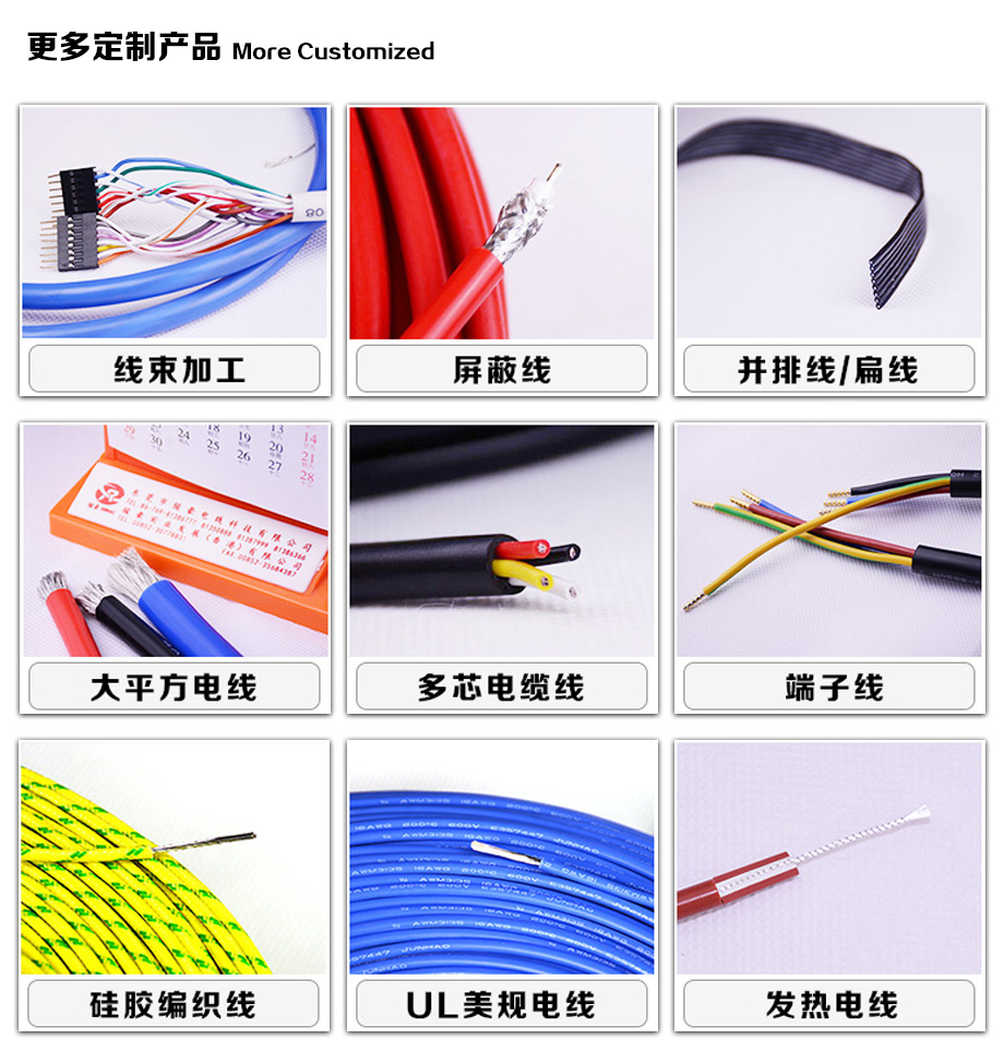 更多电线电缆产品定制